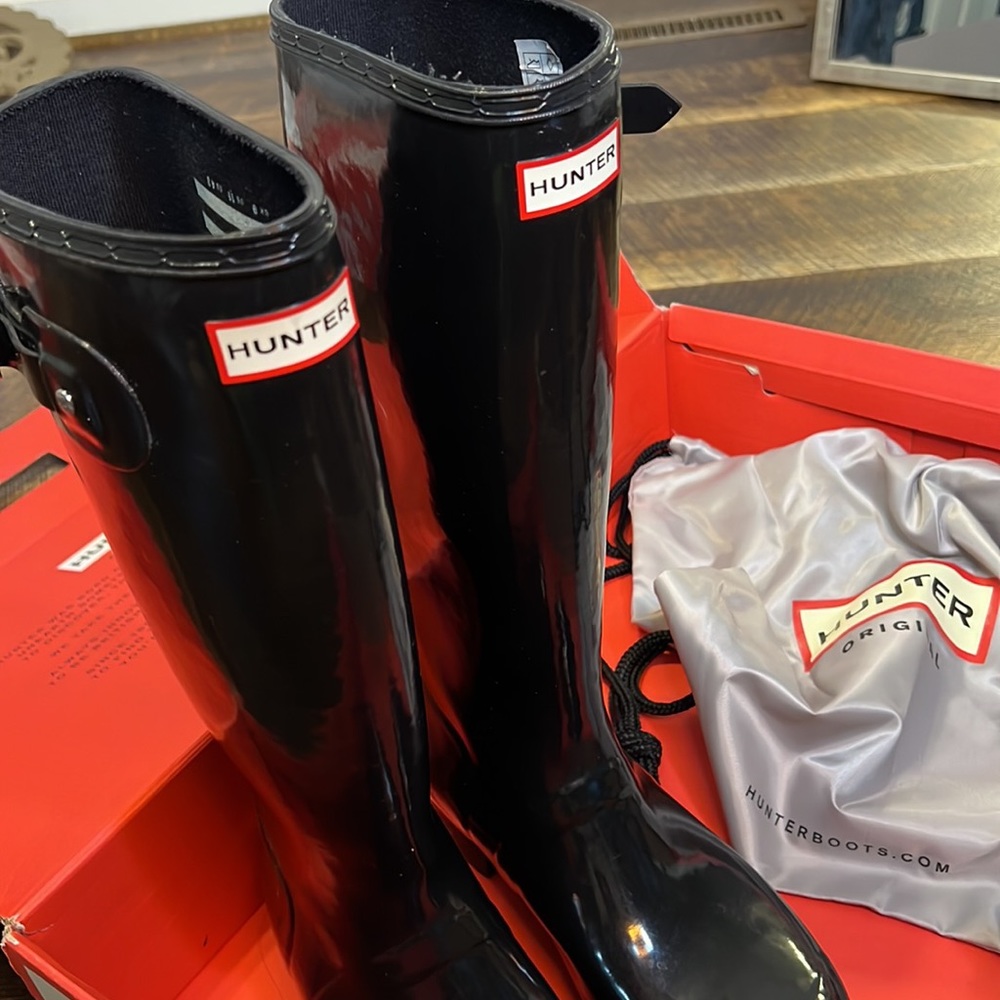 Black Hunter Rain Boots